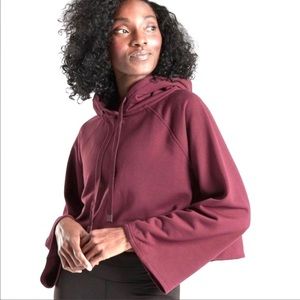 Athleta Steady State Crop Sweatshirt